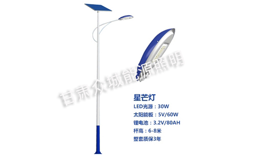 格尔木太阳能路灯核心技术参数解读